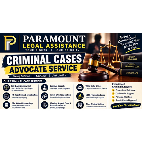 Criminal Cases Advocate Service
