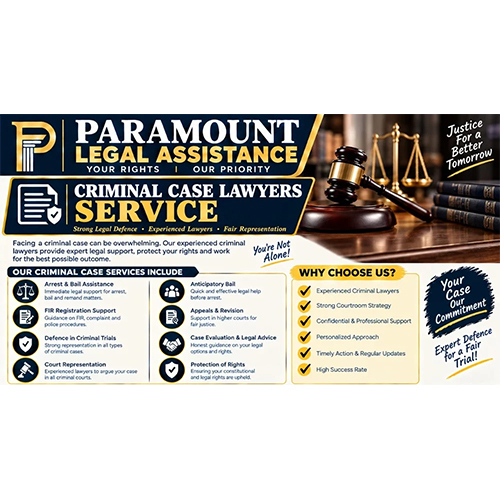 Criminal Case Lawyers Service
