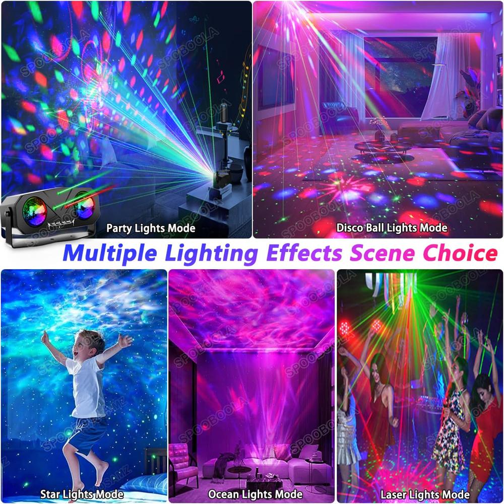 Rock Light RL-LL-60D Party Disco Ball DJ Light Projector