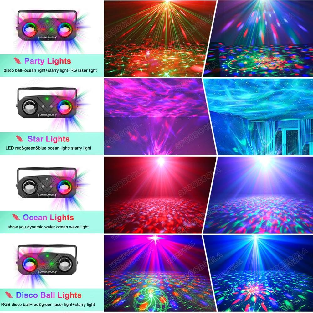 Rock Light RL-LL-60D Party Disco Ball DJ Light Projector