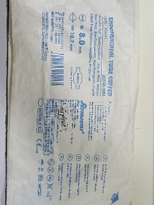 Endotracheal Tube 8.0Mm - Size: 10.7Mm