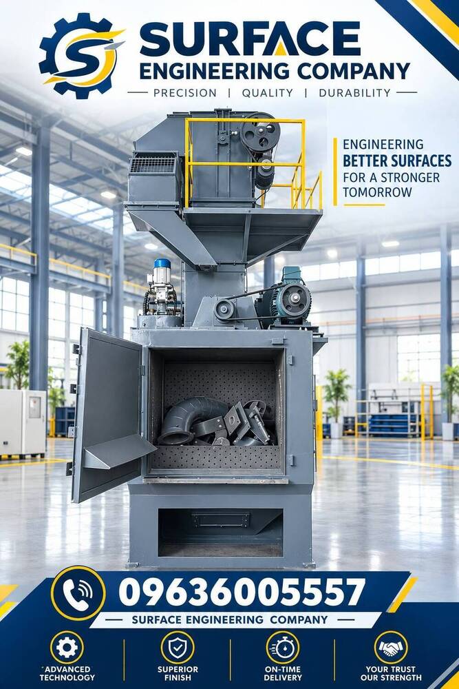 tumblast short blasting machine