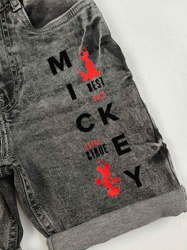 B16766 Boys Denim Shorts