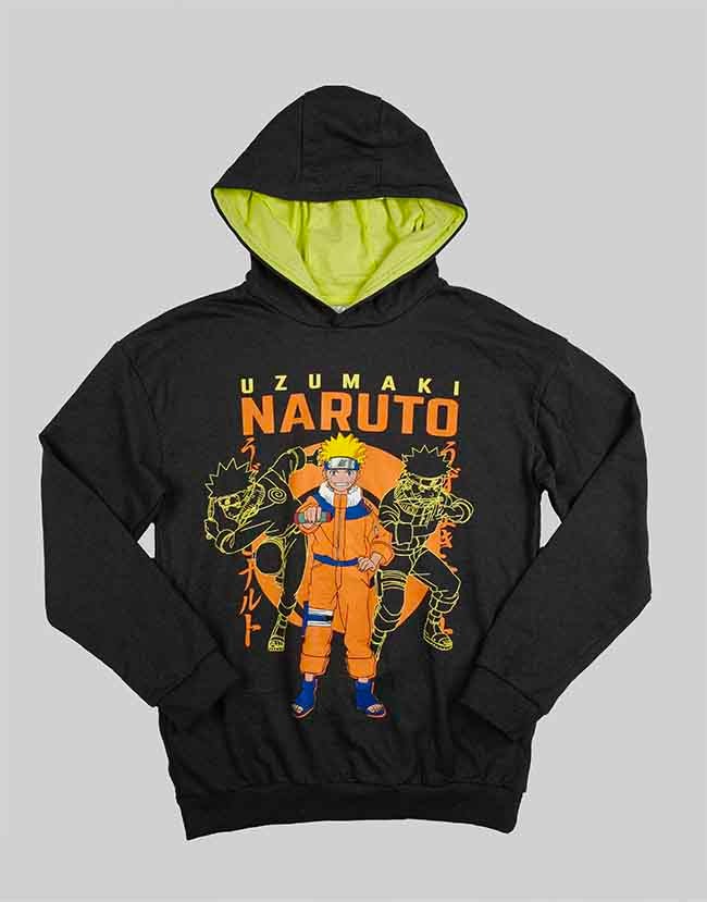 B16767 SpongeBob Older Boys Hooded Fleece Pullovers