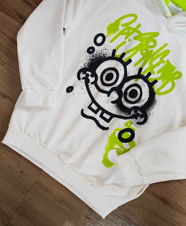 B16767 SpongeBob Older Boys Hooded Fleece Pullovers