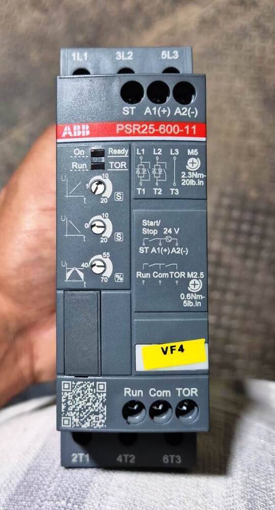 ABB PSR25-600-11 Compact Soft Starter 25A 208-600V AC 24V DC Motor Starter