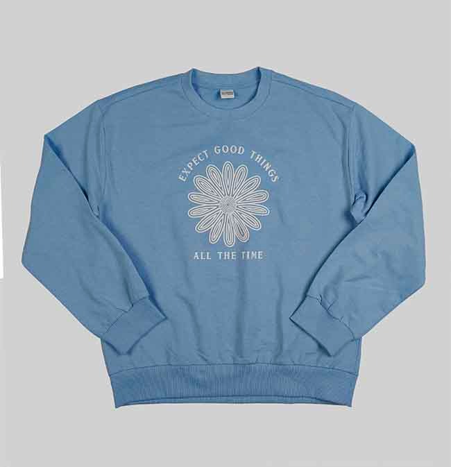G22353 Girls French Terry Printed Pullovers