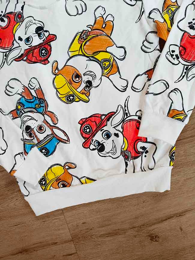 G22352 Girls Character Printed Fleece Pullovers