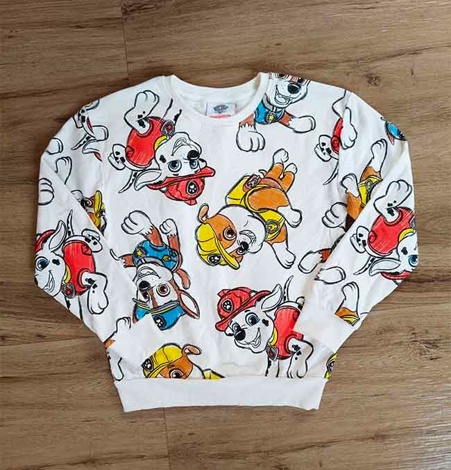 G22352 Girls Character Printed Fleece Pullovers