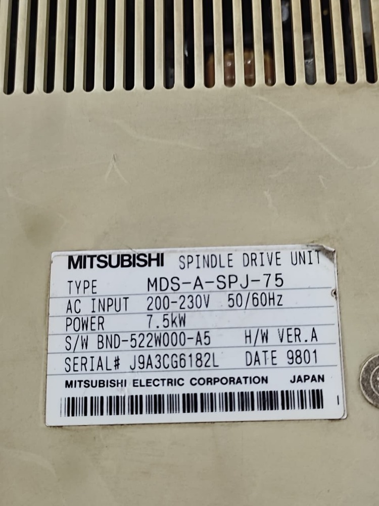 MITSUBISHI MDS-A-SPJ-75