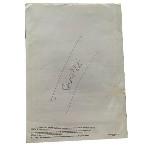 A4 Size Paper