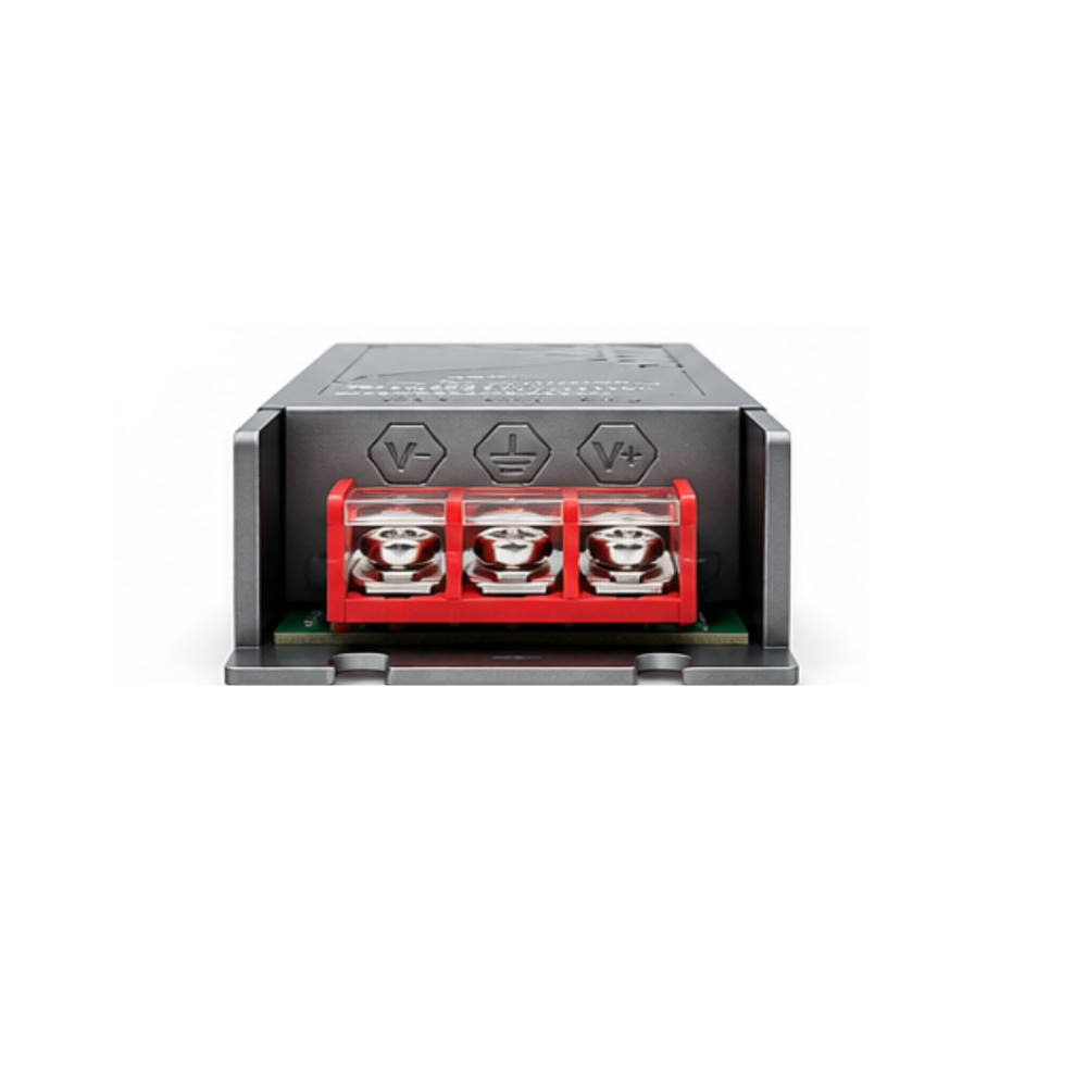 12v 5a Led Driver - Polycarbonate Housing, 165x45x30mm, White, 60w, Ip20, Terminal Block, Non-dimmable
