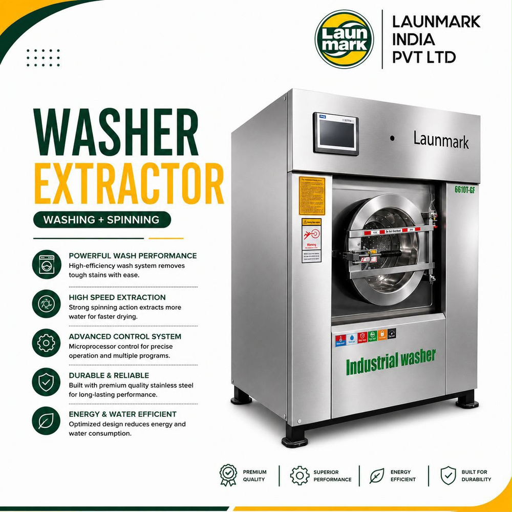 Washer Extractor a Washing + Spinning