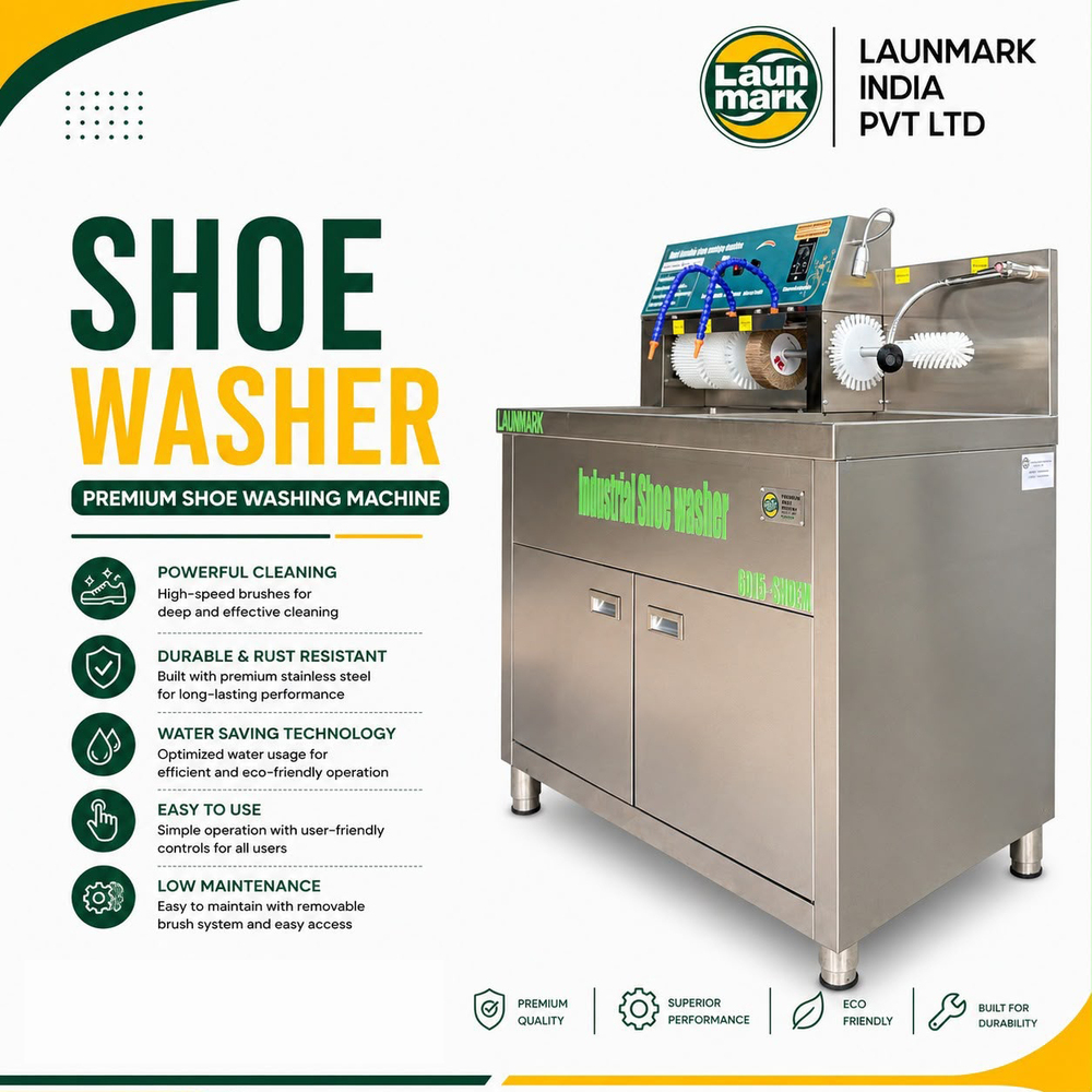 Industrial Shoe Washer Machine