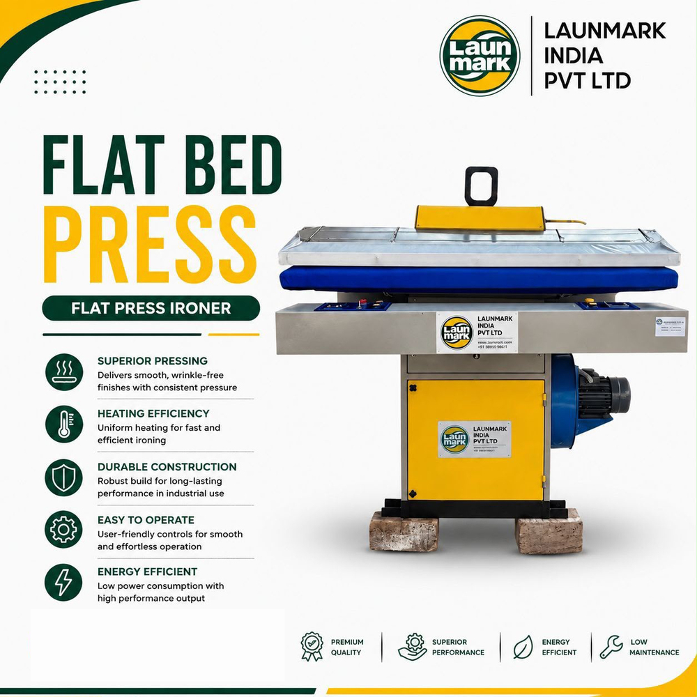 Flat Bed Press Ironer