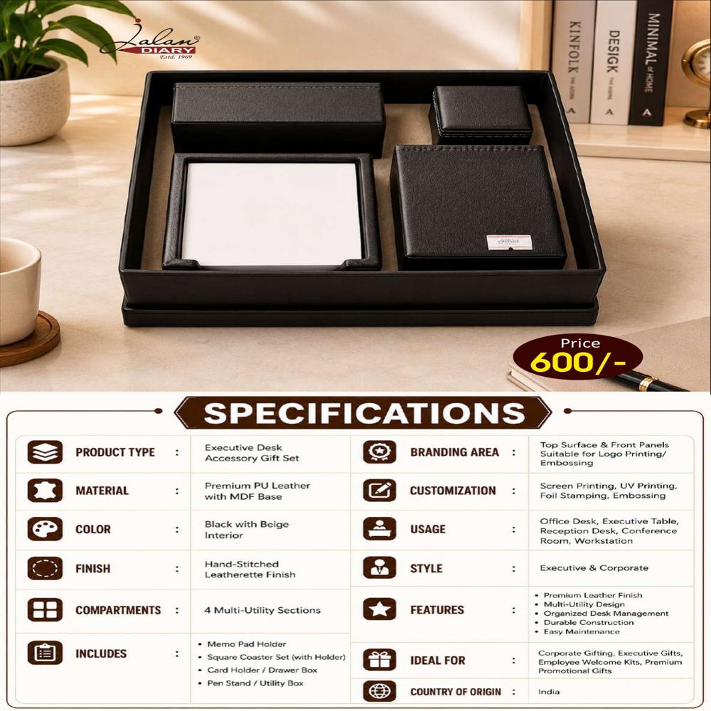 Jalan Executive Desk Accessory Gift Set 
