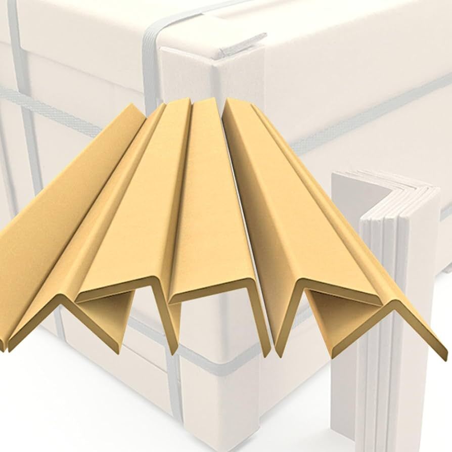 Yellow Plastic Edge Protector For Boxes