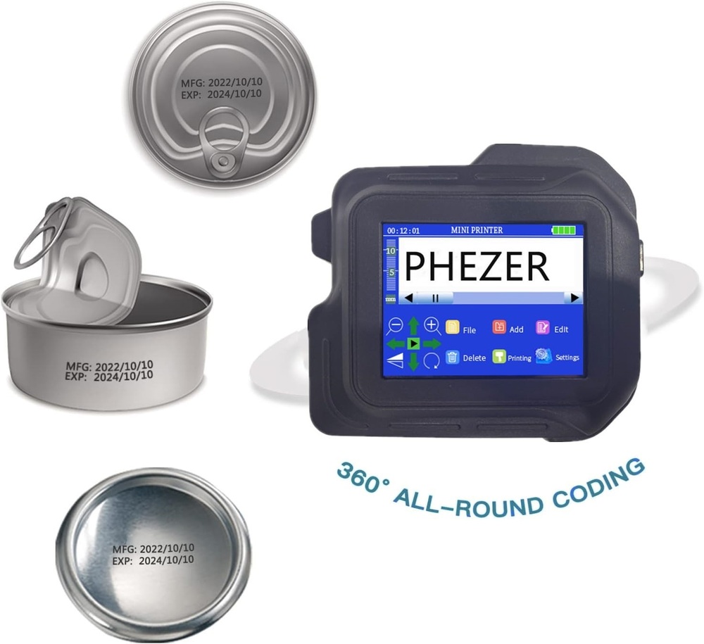 Phezer PC98 Portable Mini Handheld Inkjet Printer