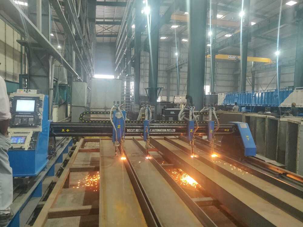 CNC Plasma Flame Cutting Machine