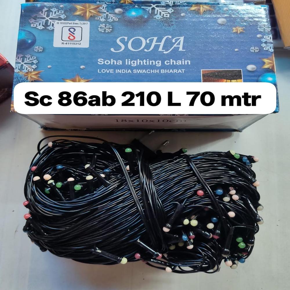 String Light - Material: 140 Bulbs