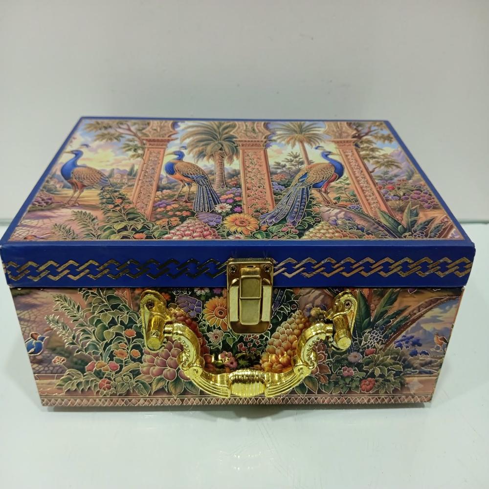 Wooden 2 Jar Designer Box, 250 mL
