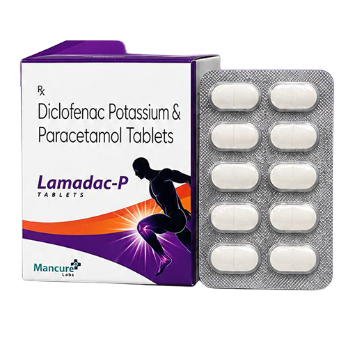 Diclofenac Potassium And Paracetamol Tablets