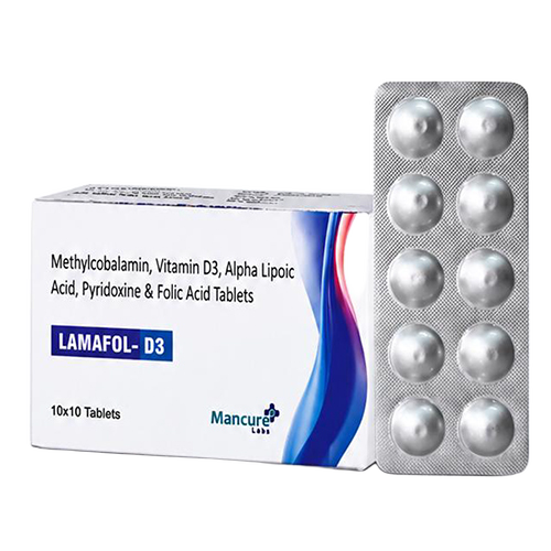 Methylcobalamin Vitamin D3 And Folic Acid Tablets