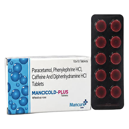 Paracetamol And Diphyenhydramine HCI Tablets