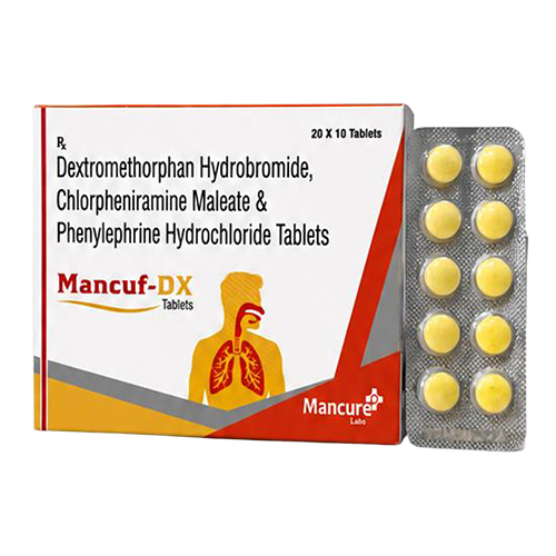 Dextromethophan Hydromide And Phenylephrine Hydrochloride Tablets
