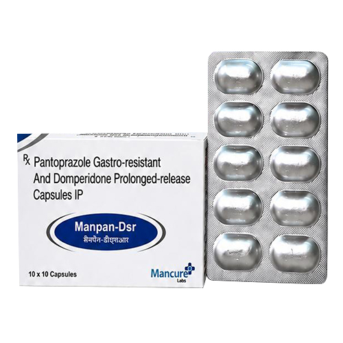Pantoprazole Gastro Resistant And Domperidonne Prolonged Release Capsules