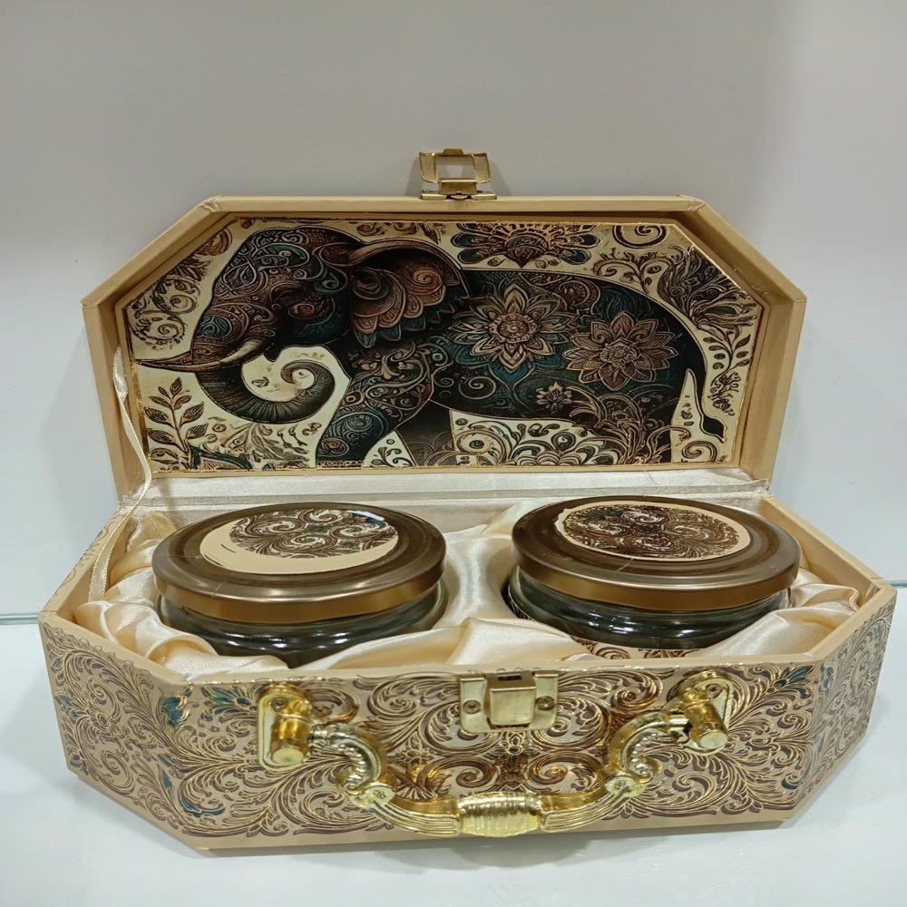 Mdf Box With Jar