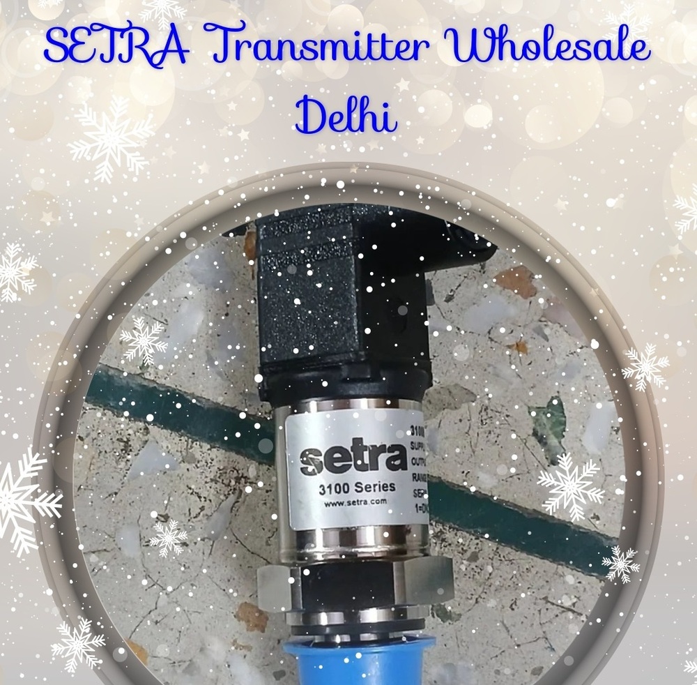 SETRA Pressure Transmitter Part No: 3100B0006C05BO2 Range -1 to 6 Bar