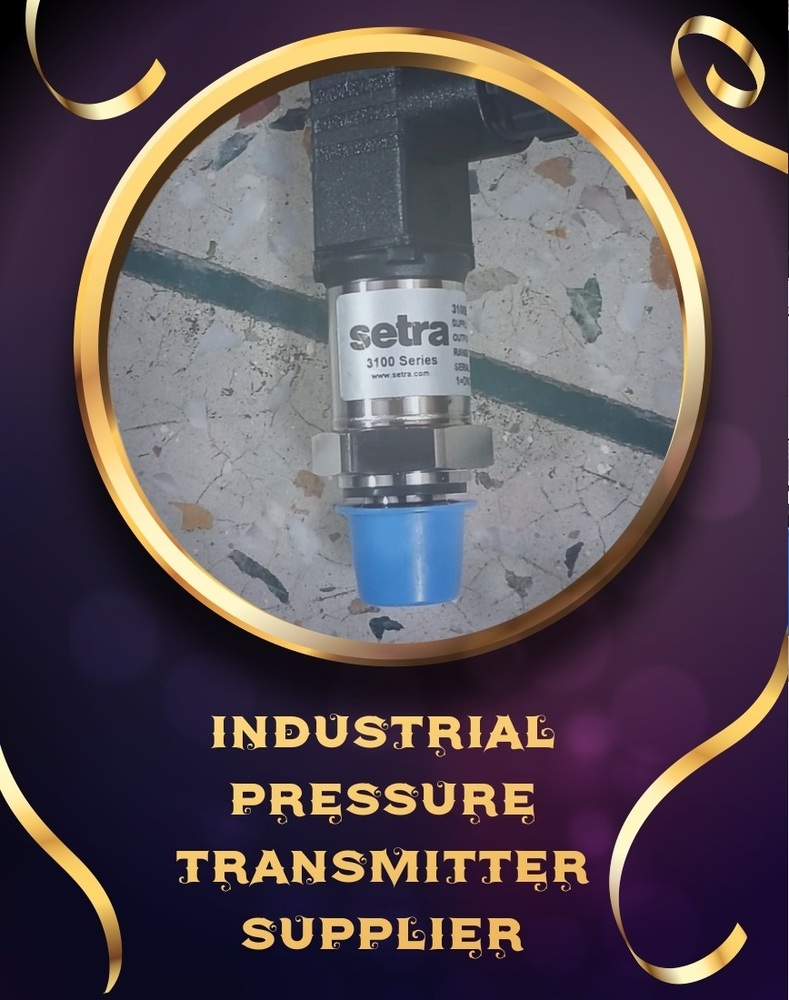SETRA Pressure Transmitter Part No: 3100B0006C05BO2 Range -1 to 6 Bar