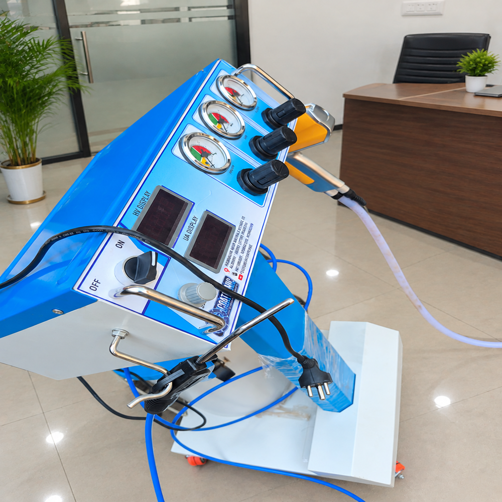 Automatic Powder Coating Machine - Coating Speed: Adjustable Km/Hr