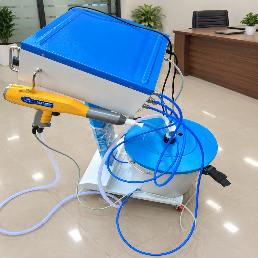 AUTOMATIC POWDER COATING MACHINE