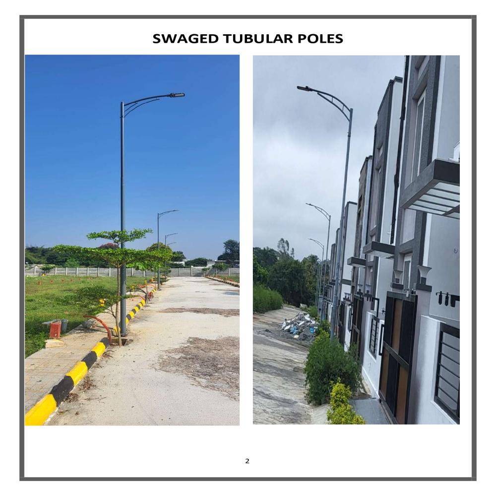 Octagonal Pole - Color: Silver