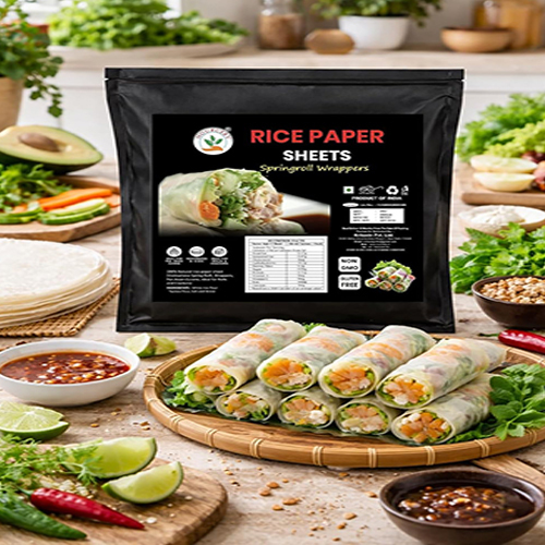 Rice Paper Sheet Spring Roll Wrappers