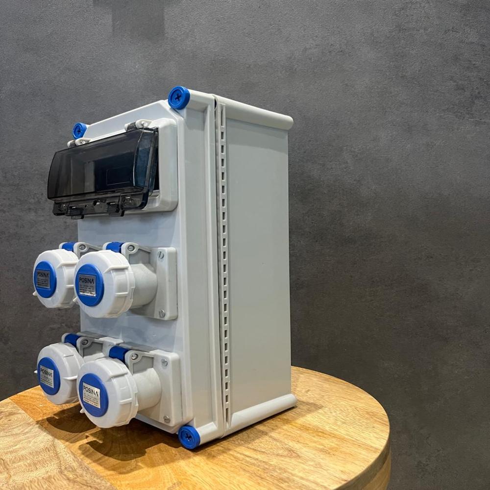  Customized junction boxes heavy duty IP67 plug & socket 