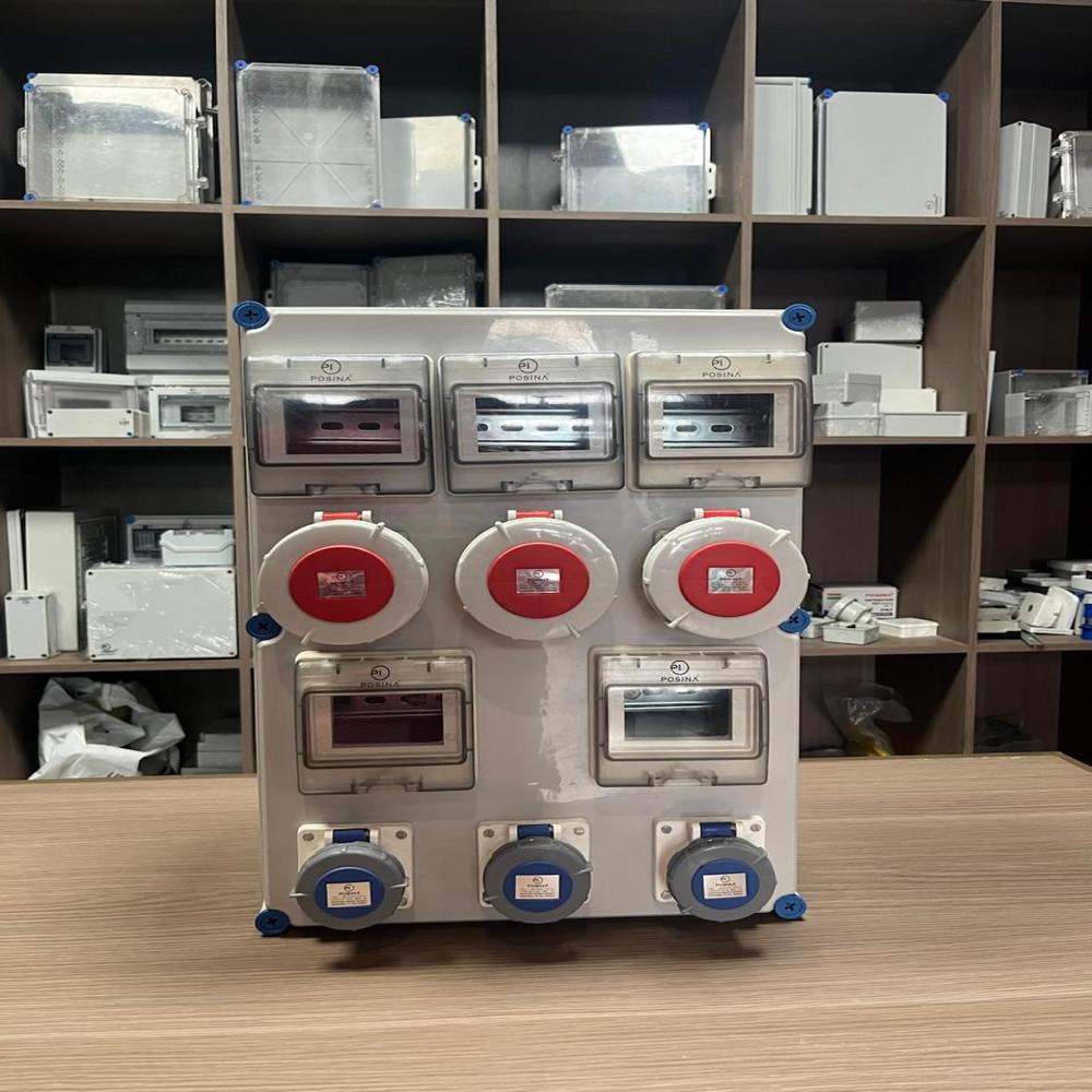 Customize junction boxes heavy duty IP67 plug & socket