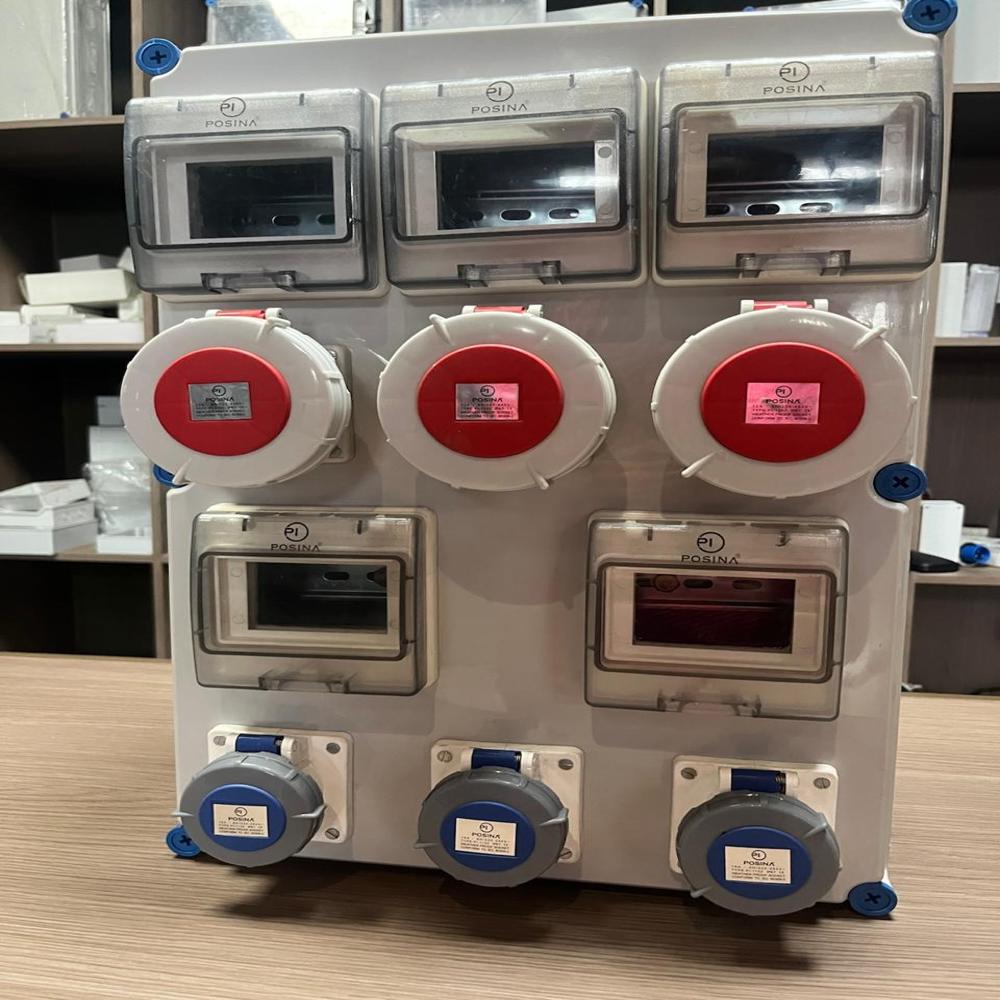 Customize junction boxes heavy duty IP67 plug & socket