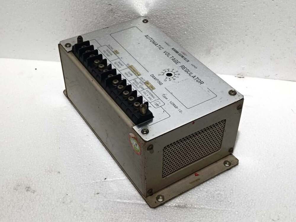 Nishishiba Automatic Voltage Regulator Avr Type Vzrab 1S Marine Generator Avr - Power: (Rating 450V Ac Max)