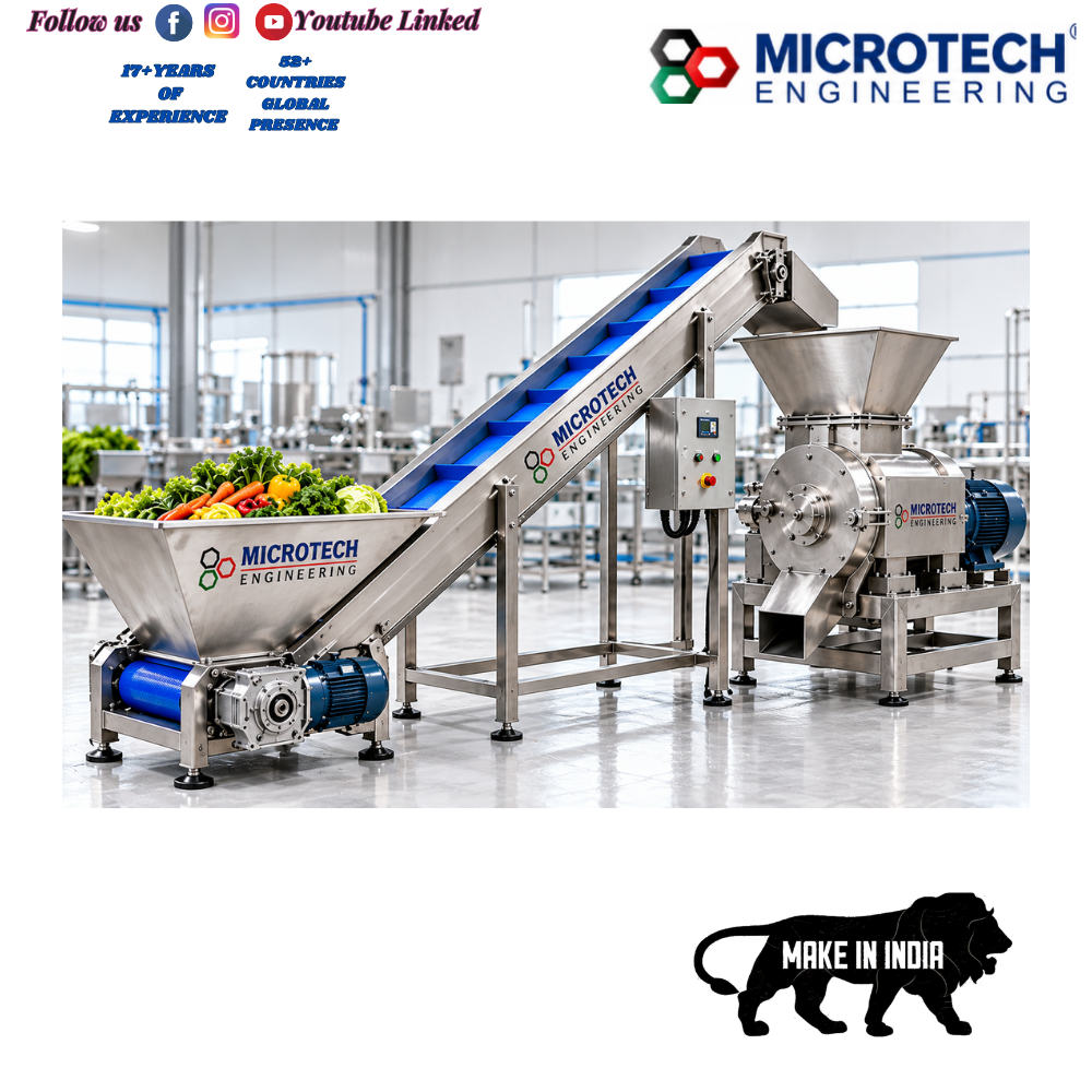 SS304 VEGETABLE FEEDING CONVEYOR