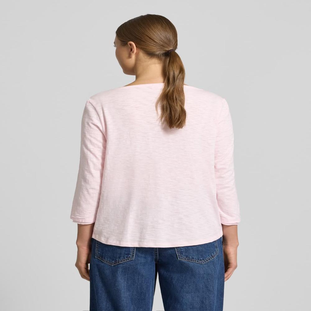 export surplus womens baby pink color Tshirt