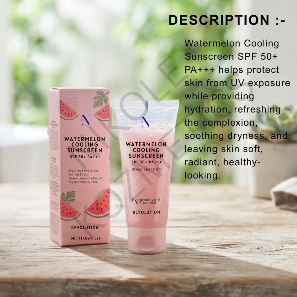 Watermelon Cooling Sunscreen - Color Code: -