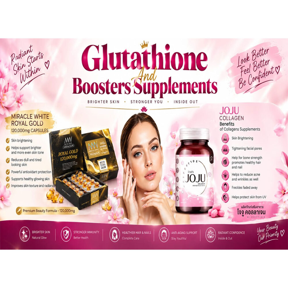 Glutathione and Booster Supplements
