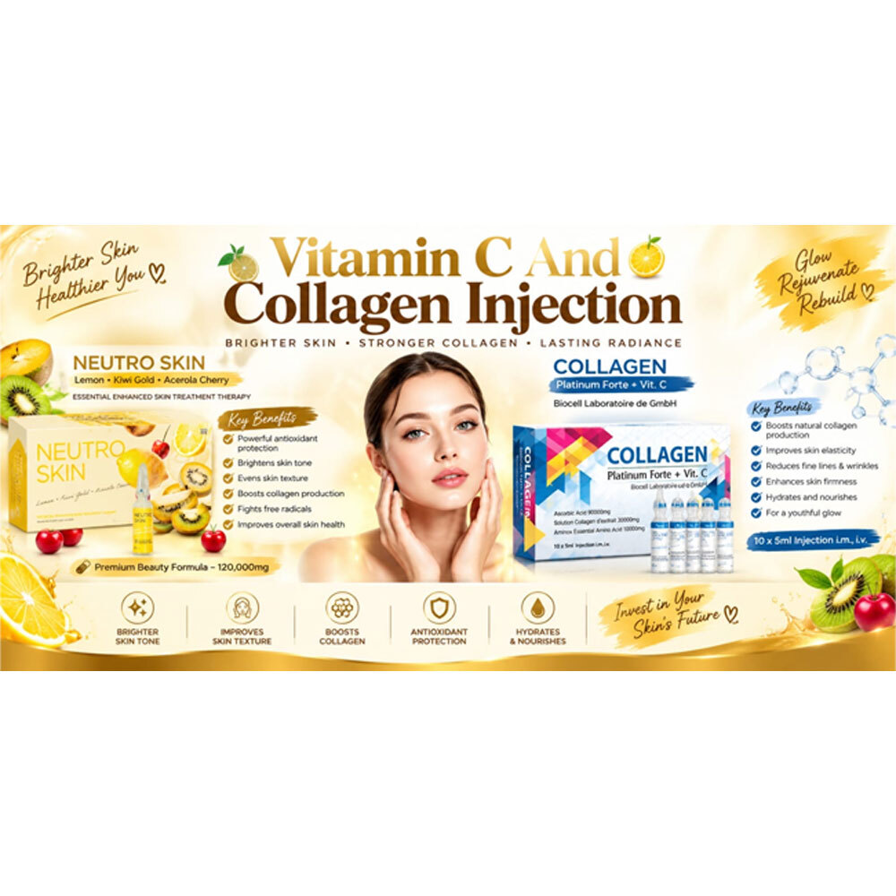 Vitamin C and Collagen Injection