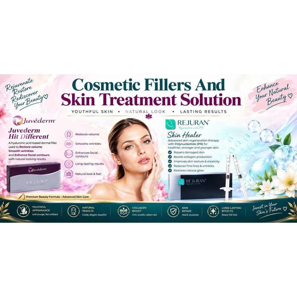 Cosmetic Fillers And Skin Treatment Solution