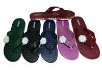 Ladies Floral Fancy Slippers