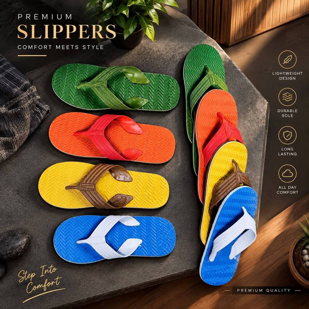 Mens Comfort Slippers