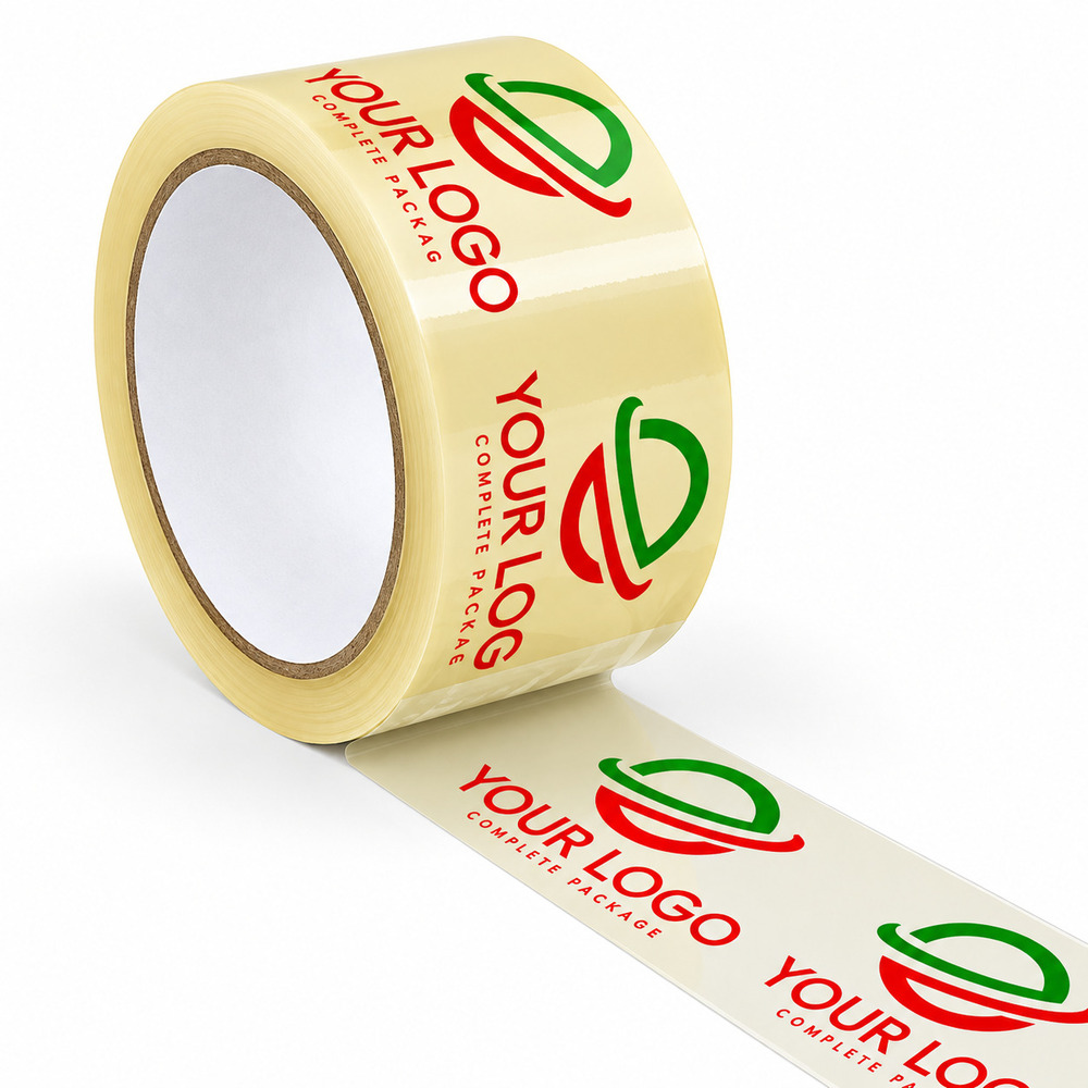 Tape With Multicolour Print